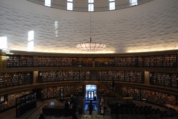 アスプルンド　ストックホルム市立図書館